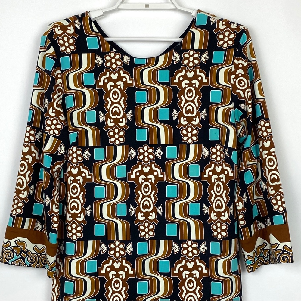 J. Mclaughlin Biscayne Polynesian Shift Dress - image 2